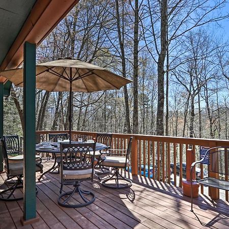 Smoky Mountain Cabin 4 Acres, 3 Mi To Gatlinburg Eksteriør bilde