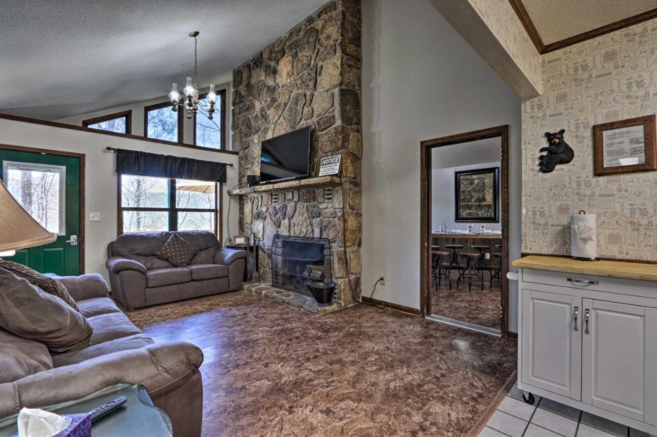 Smoky Mountain Cabin 4 Acres, 3 Mi To Gatlinburg Eksteriør bilde