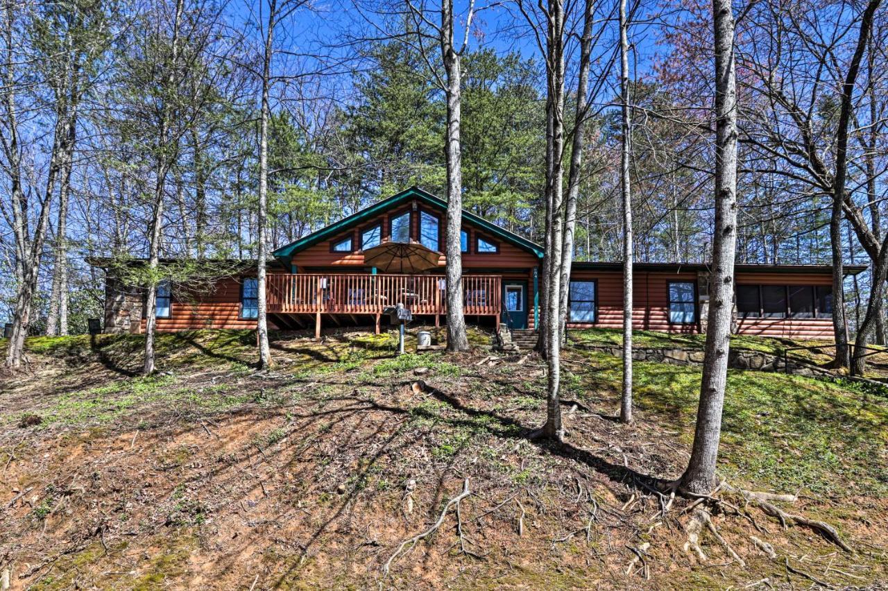 Smoky Mountain Cabin 4 Acres, 3 Mi To Gatlinburg Eksteriør bilde