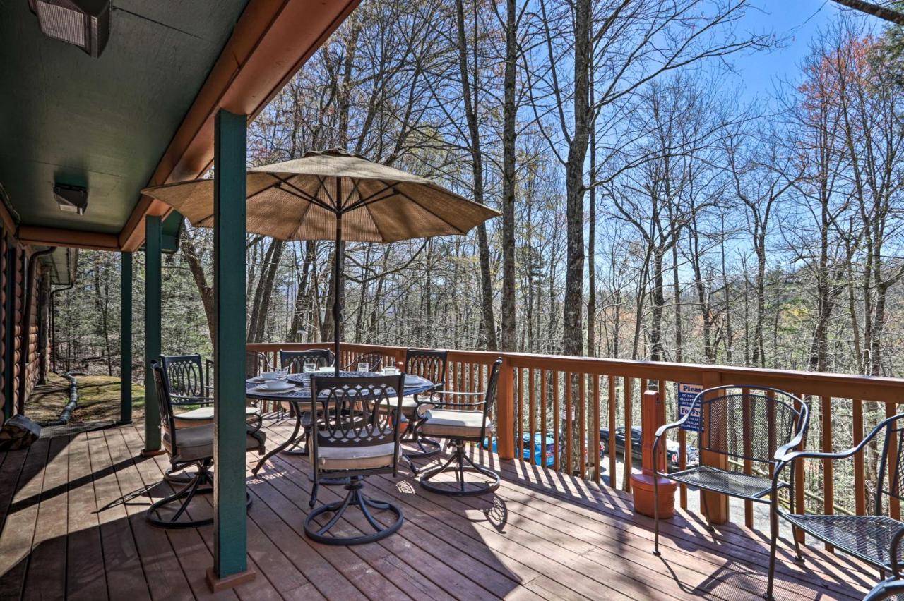 Smoky Mountain Cabin 4 Acres, 3 Mi To Gatlinburg Eksteriør bilde