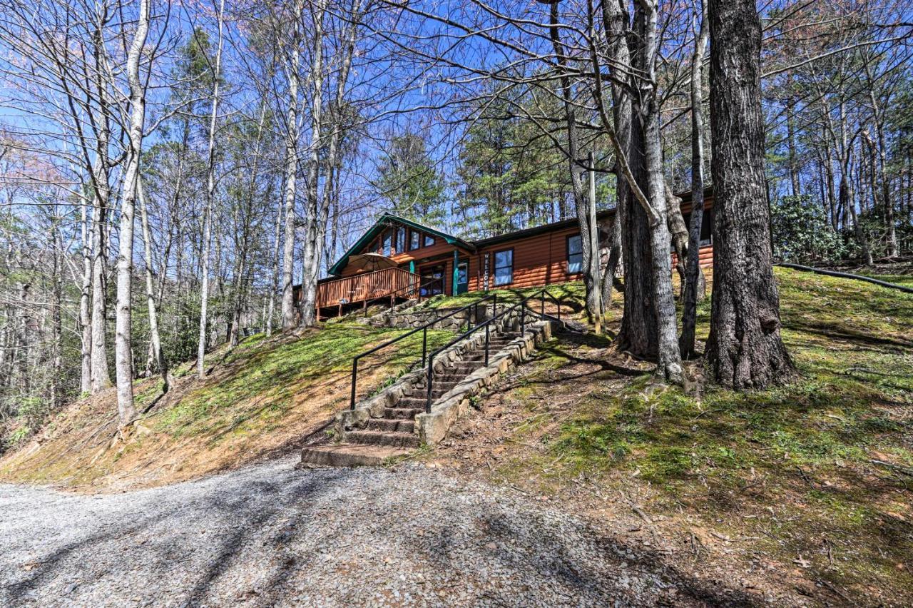 Smoky Mountain Cabin 4 Acres, 3 Mi To Gatlinburg Eksteriør bilde